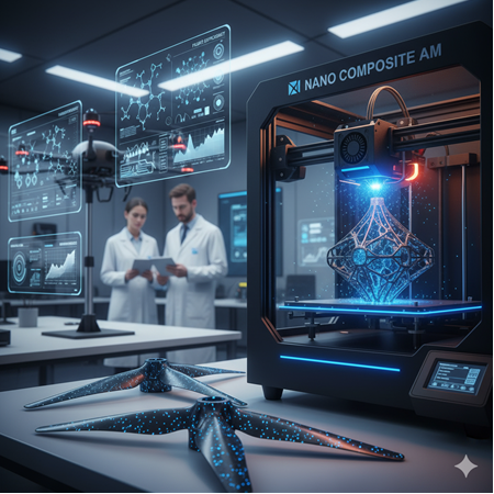 Dronlarda 3D Baskı Nano Kompozit Kullanımı