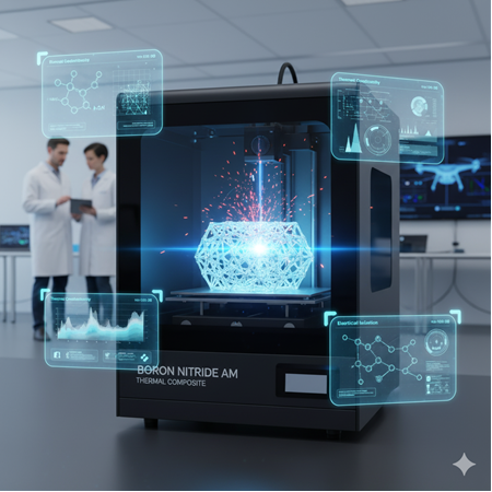 Additive Manufacturing ile Boron Nitride Takviyeli Parçalar