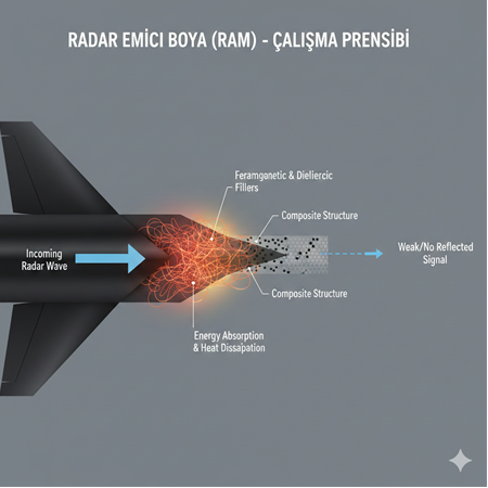 Savunma Sanayinde Radar Emici Boya Formülasyonları