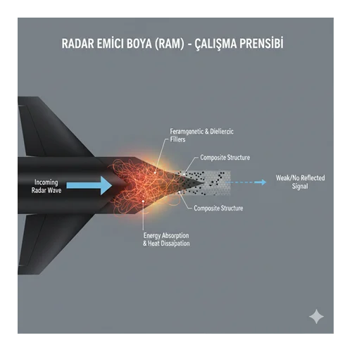 Savunma Sanayinde Radar Emici Boya Formülasyonları
