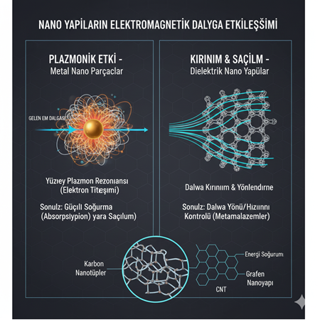Nano Yapıların Elektromanyetik Dalga Etkileşimi