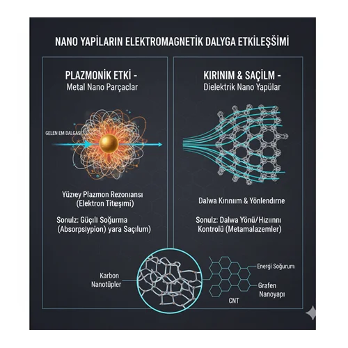 Nano Yapıların Elektromanyetik Dalga Etkileşimi