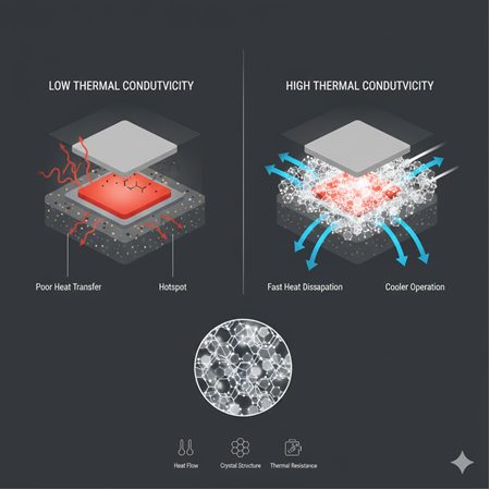 Boron Nitride ile Termal İletkenlik Artırımı