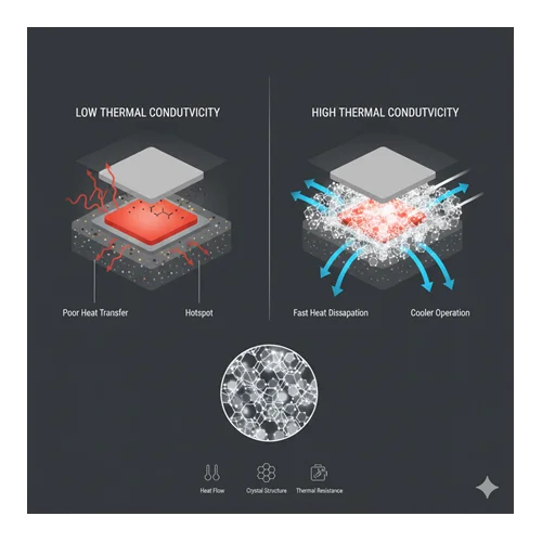 Boron Nitride ile Termal İletkenlik Artırımı