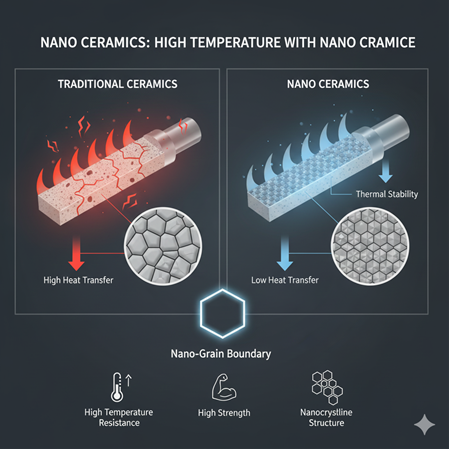 Nano Seramiklerle Yüksek Sıcaklık Direnci