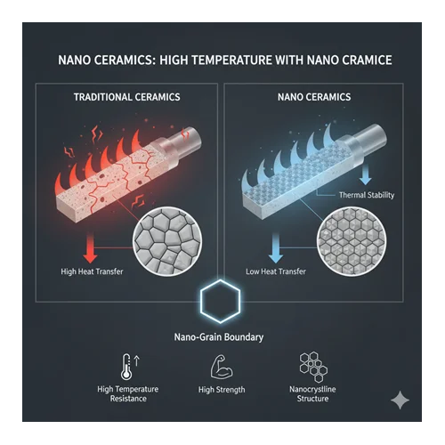 Nano Seramiklerle Yüksek Sıcaklık Direnci