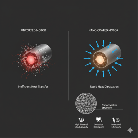 Dronlarda Motor Soğutması için Nano Kaplama Uygulamaları