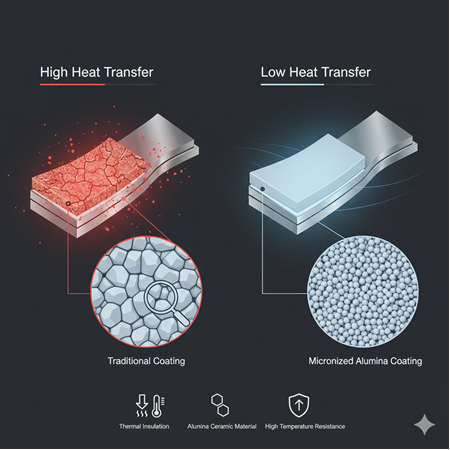 Mikronize Alümina Tozlarıyla Isıl Koruma Katmanları