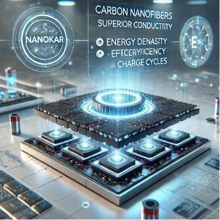 Süper Kapasitörlerde Üstün İletkenlik için Karbon Nanolifler