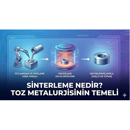 Sinterleme Nedir? Toz Metalurjisinin Temeli