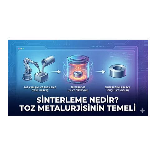 Sinterleme Nedir? Toz Metalurjisinin Temeli