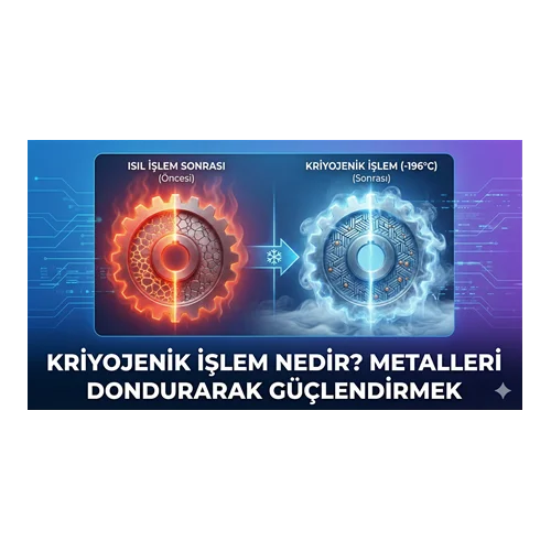 Kriyojenik İşlem Nedir? Metalleri Dondurarak Güçlendirmek