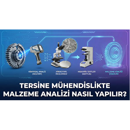 Tersine Mühendislikte Malzeme Analizi Nasıl Yapılır?