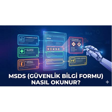 MSDS (Güvenlik Bilgi Formu) Nasıl Okunur?