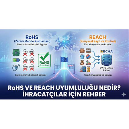 RoHS ve REACH Uyumluluğu Nedir? İhracatçılar İçin Rehber