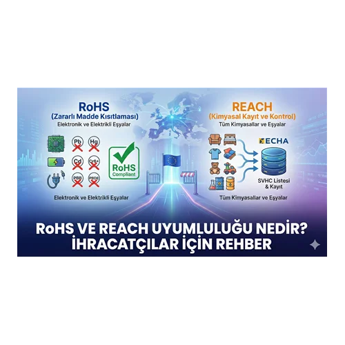 RoHS ve REACH Uyumluluğu Nedir? İhracatçılar İçin Rehber