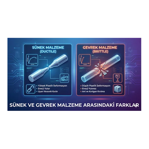 Sünek ve Gevrek Malzeme Arasındaki Farklar