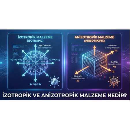 İzotropik ve Anizotropik Malzeme Nedir?