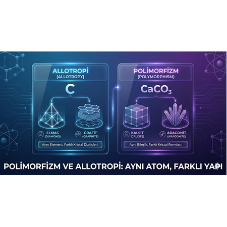Polimorfizm ve Allotropi: Aynı Atom, Farklı Yapı
