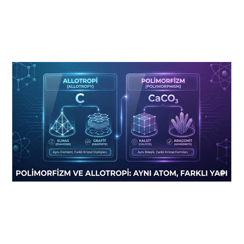 Polimorfizm ve Allotropi: Aynı Atom, Farklı Yapı