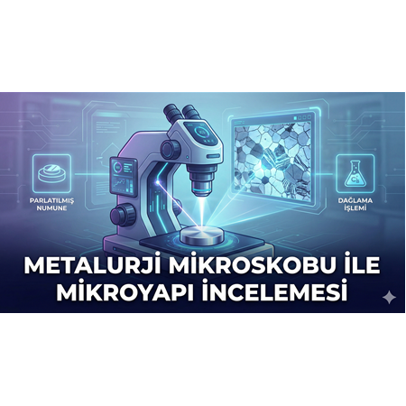 Metalurji Mikroskobu ile Mikroyapı İncelemesi