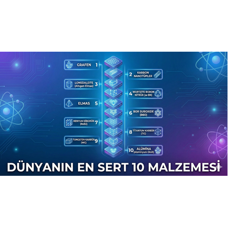 Dünyanın En Sert 10 Malzemesi