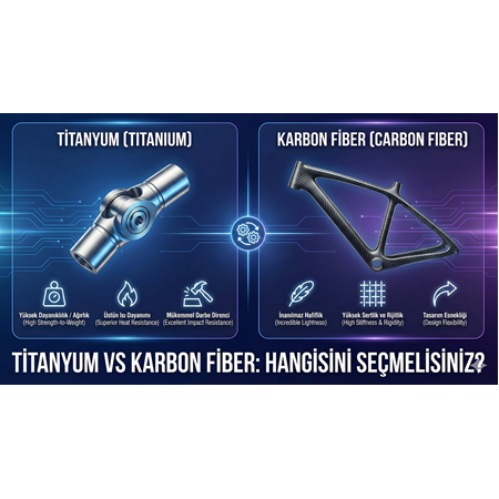 Titanyum vs Karbon Fiber: Hangisini Seçmelisiniz?