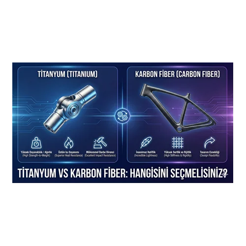 Titanyum vs Karbon Fiber: Hangisini Seçmelisiniz?