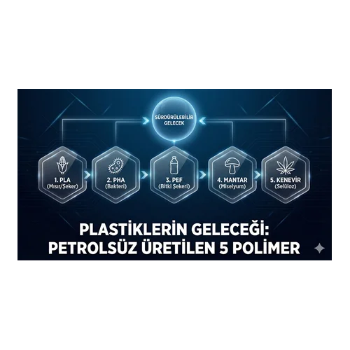 Plastiklerin Geleceği: Petrolsüz Üretilen 5 Polimer