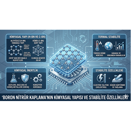 Boron Nitride Coating'in Kimyasal Yapısı ve Stabilite Özellikleri