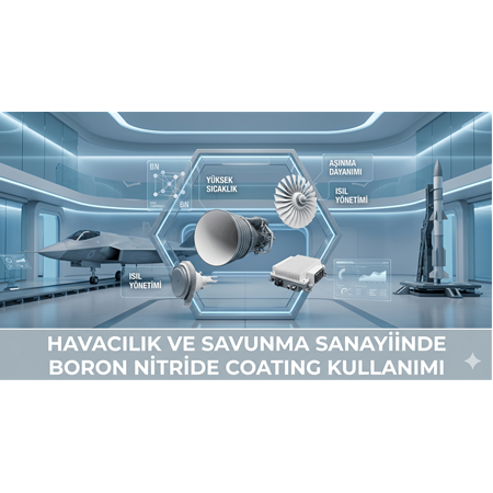 Havacılık ve Savunma Sanayiinde Boron Nitride Coating Kullanımı