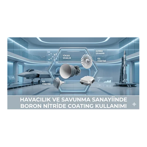 Havacılık ve Savunma Sanayiinde Boron Nitride Coating Kullanımı