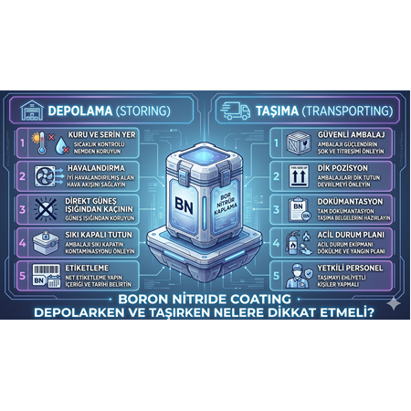 Boron Nitride Coating Depolarken ve Taşırken Nelere Dikkat Etmeli?