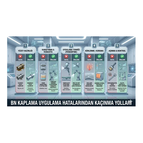 BN Kaplama Uygulama Hatalarından Kaçınma Yolları