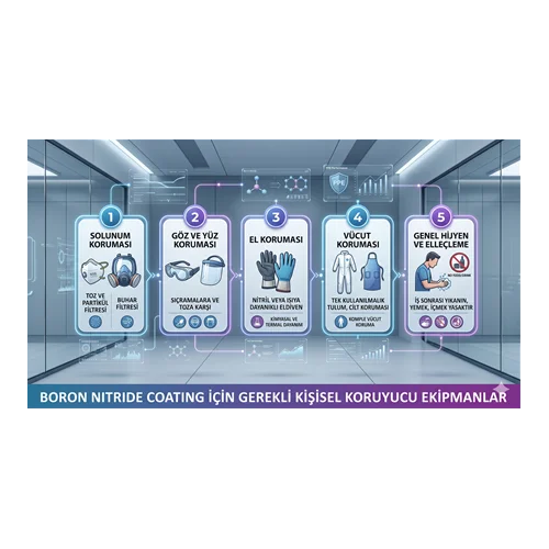 Boron Nitride Coating İçin Gerekli Kişisel Koruyucu Ekipmanlar
