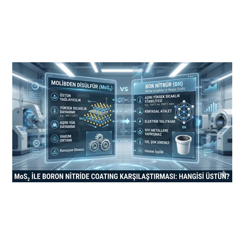 MoS² ile Boron Nitride Coating Karşılaştırması: Hangisi Üstün?