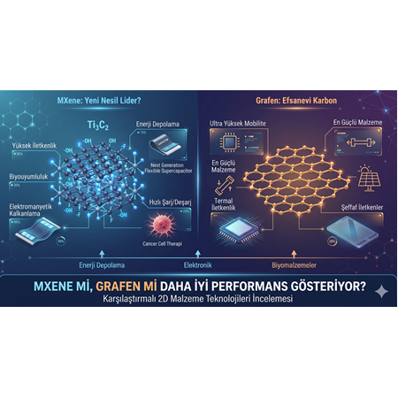 MXene mi, Grafen mi Daha İyi Performans Gösteriyor?