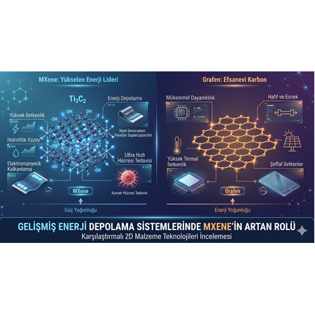 Gelişmiş Enerji Depolama Sistemlerinde MXene'in Artan Rolü