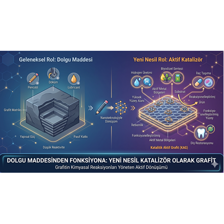 Dolgu Maddesinden Fonksiyona: Yeni Nesil Katalizör Olarak Grafit