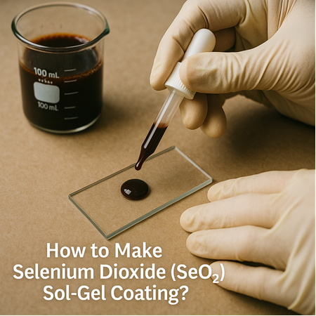 Selenyum Dioksit (SeO²) Sol-Jel kaplama Nasıl Yapılır?