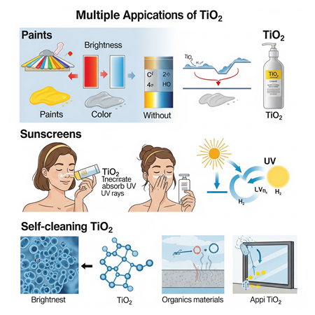 Titanyum Dioksit (TiO²)