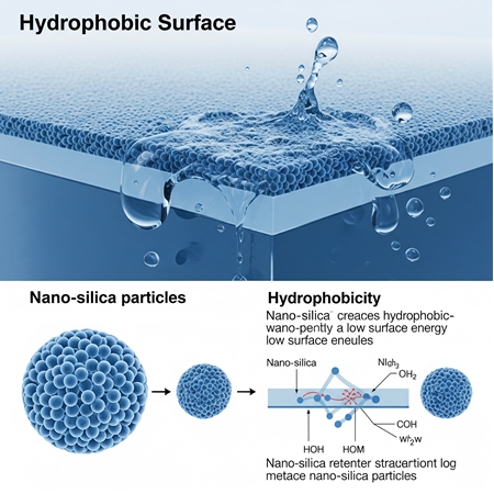 Nano Silika ile Hidrofobik Yüzeyler