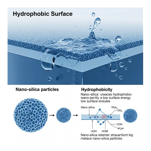 Nano Silika ile Hidrofobik Yüzeyler