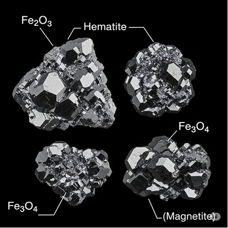 Demir Oksit (Fe²O³ / Fe³O4)