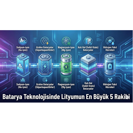 Batarya Teknolojisinde Lityumun En Büyük 5 Rakibi