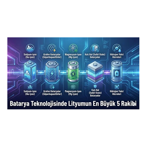 Batarya Teknolojisinde Lityumun En Büyük 5 Rakibi