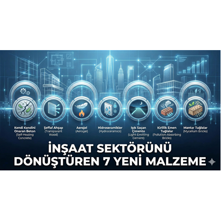 İnşaat Sektörünü Dönüştüren 7 Yeni Malzeme