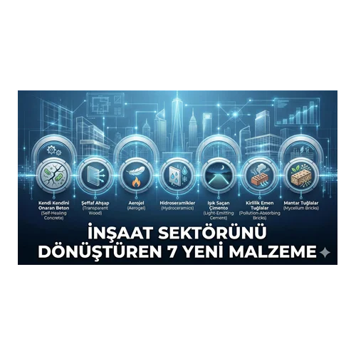 İnşaat Sektörünü Dönüştüren 7 Yeni Malzeme