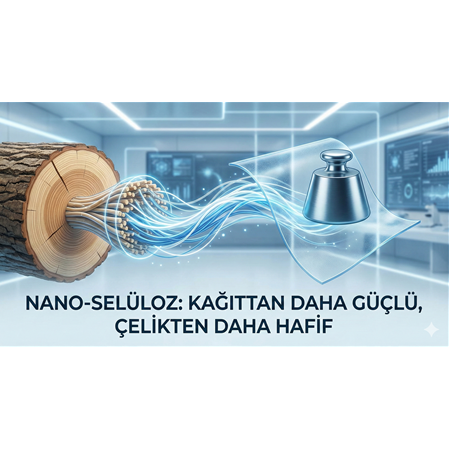 Nano-Selüloz: Kağıttan Daha Güçlü, Çelikten Daha Hafif