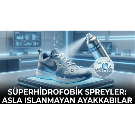 Süperhidrofobik Spreyler: Asla Islanmayan Ayakkabılar
